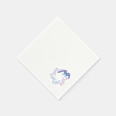 Ava's Bat Mitzvah Cocktail Napkin Serviette (Ecke)