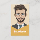 Avatar Business Card Visitenkarte (Vorderseite)