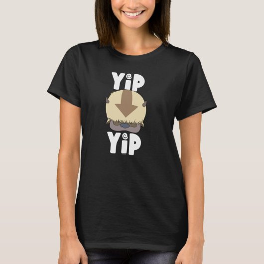 Avatar der letzte Airbender - Appa Sky Bison Yip Y T-Shirt (Vorderseite)