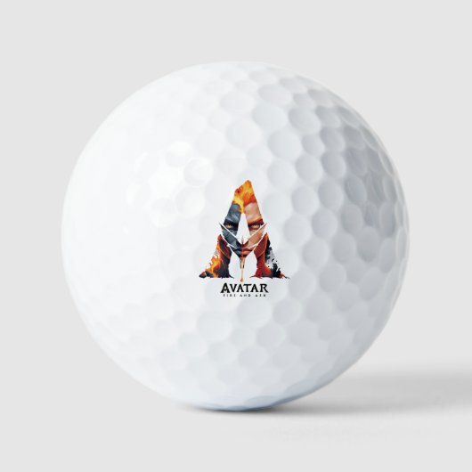 Avatar: Fire and Ash Golfball (Vorderseite)