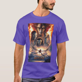 Avatar Fire and Ash Offizieller Kinofilm Plakat T-Shirt