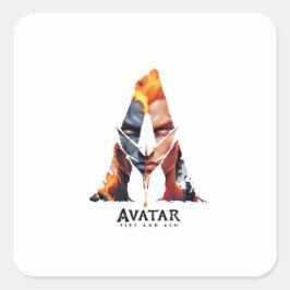 Avatar: Fire and Ash Quadratischer Aufkleber