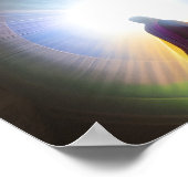 Avatar geht durch das Tor Poster (Ecke)