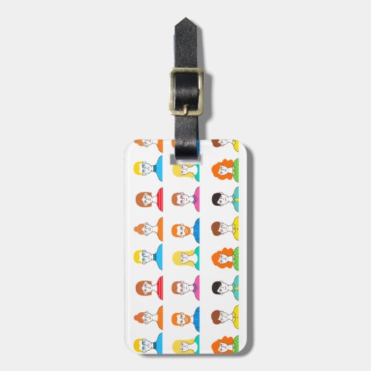 Avatar Gepäckanhänger (Vorderseite vertikal)