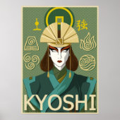 Avatar Kyoshi Poster (Vorne)