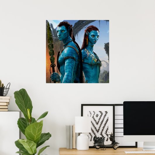 Avatar Neytiri Poster (Heimbüro)