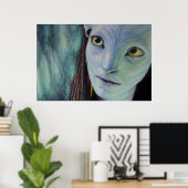 Avatar Neytiri Poster (Heimbüro)
