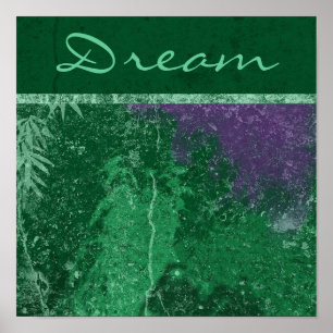 Avatar Toxic Green "Dream" Canvas Print Poster