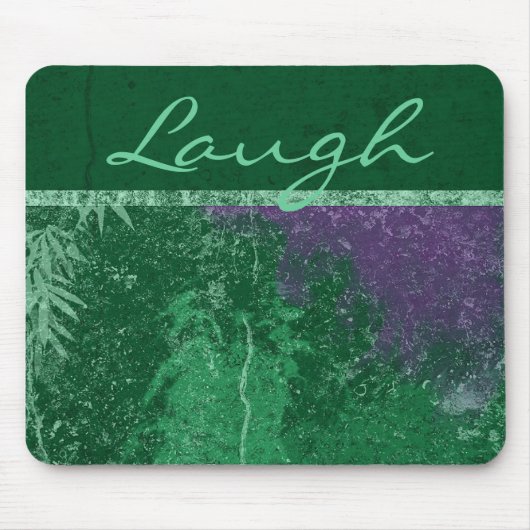 Avatar Toxic Green "Laugh" Mouse Pad Mousepad (Vorne)