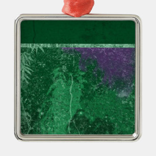 Avatar Toxic Green Ornament Aus Metall