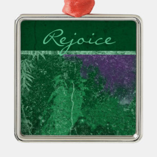 Avatar Toxic Green "Rejoice" Ornament Aus Metall