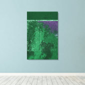 Avatar Toxic Green Wrapped Canvas Print Leinwanddruck (Insitu (Holzboden))