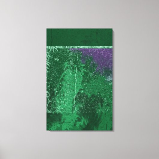 Avatar Toxic Green Wrapped Canvas Print Leinwanddruck (Vorderseite)