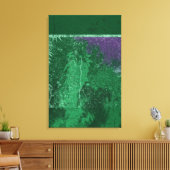 Avatar Toxic Green Wrapped Canvas Print Leinwanddruck (Insitu (Wohnzimmer))