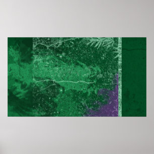 Avatar Toxisches Grünes Poster