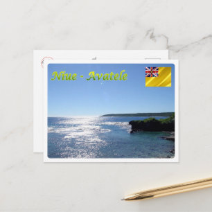 Avatele - Niue - Panorama - Postkarte