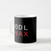 Avax Avalanche Crypto Kryptowährung Blockchain De Kaffeetasse (Vorderseite Links)