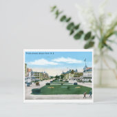Ave., Asbury Park NJ Vintag Postkarte (Stehend Vorderseite)
