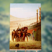 Ave Caesar by Jean-Leon Gerome Acrylschild (Neutral)