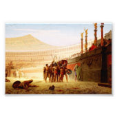Ave Caesar by Jean-Leon Gerome Fotodruck (Vorne)