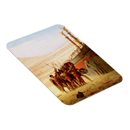 Ave Caesar by Jean-Leon Gerome Magnet (Rechte Seite)