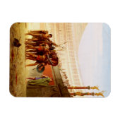 Ave Caesar by Jean-Leon Gerome Magnet (Horizontal)