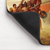 Ave Caesar by Jean-Leon Gerome Mousepad (Ecke)