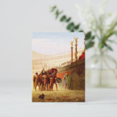 Ave Caesar by Jean-Leon Gerome Postkarte (Stehend Vorderseite)