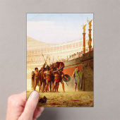 Ave Caesar von Jean-Léon Gérôme Acryleinladungen (Insitu (Handheld))