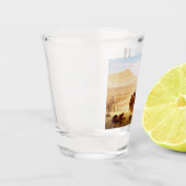Ave Caesar von Jean-Leon Gerome Schnapsglas (Links)