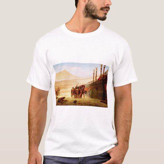 Ave Caesar von Jean-Léon Gérôme T-Shirt (Vorderseite)