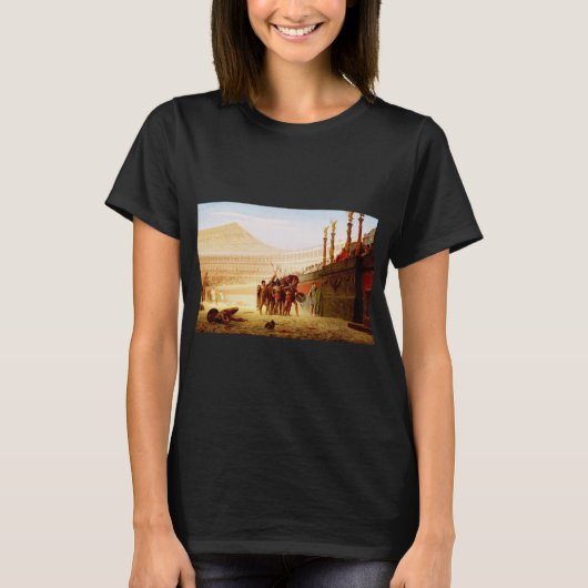 Ave Caesar von Jean-Léon Gérôme T-Shirt (Vorderseite)