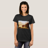 Ave Caesar von Jean-Léon Gérôme T-Shirt (Vorne ganz)