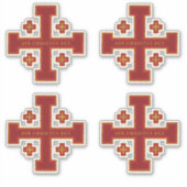 Ave Christus Rex Aufkleber (Vorderseite)