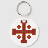 Ave Christus Rex Schlüsselanhänger (Rückseite)