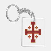 Ave Christus Rex Schlüsselanhänger (Vorderseite links)
