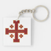 Ave Christus Rex Schlüsselanhänger (Rückseite)