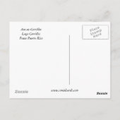 Ave En Cerrillos Postkarte (Rückseite)