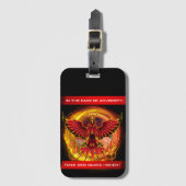 AVE FENIX GEPÄCKANHÄNGER (Vorderseite Vertikal)