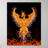 Ave Fenix Golden Fire Storm Poster (Vorne)
