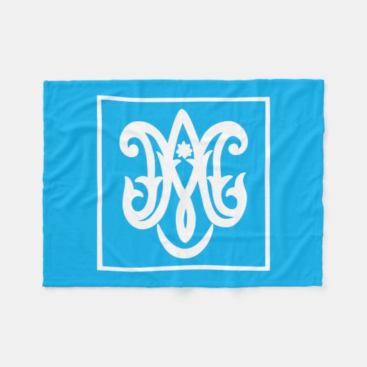 Ave Maria Fleecedecke (Vorderseite (Horizontal))