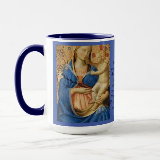 Ave Maria Gebetsbecher Tasse (Links)