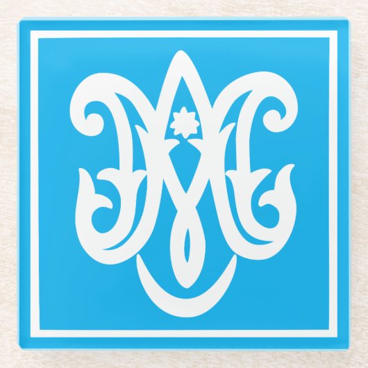 Ave Maria Glasuntersetzer (Vorderseite)