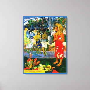 Ave Maria (Ia Orana Maria) (1891) von Paul Gauguin Leinwanddruck