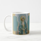 AVE MARIA JUNGFRAU MARY mit LILIEN Kaffeetasse (Links)