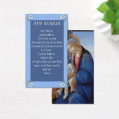 AVE MARIA Latin Praetkarten (Schreibtisch)