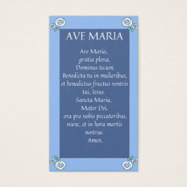 AVE MARIA Latin Praetkarten