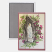 Ave Maria Magnet (Vorderseite/Rückseite)