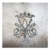 Ave Maria Monogram Fotodruck (Vorne)