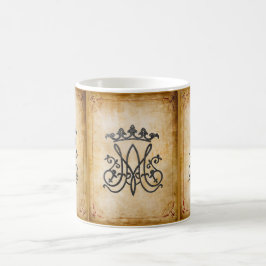 Ave Maria Monogram Kaffeetasse